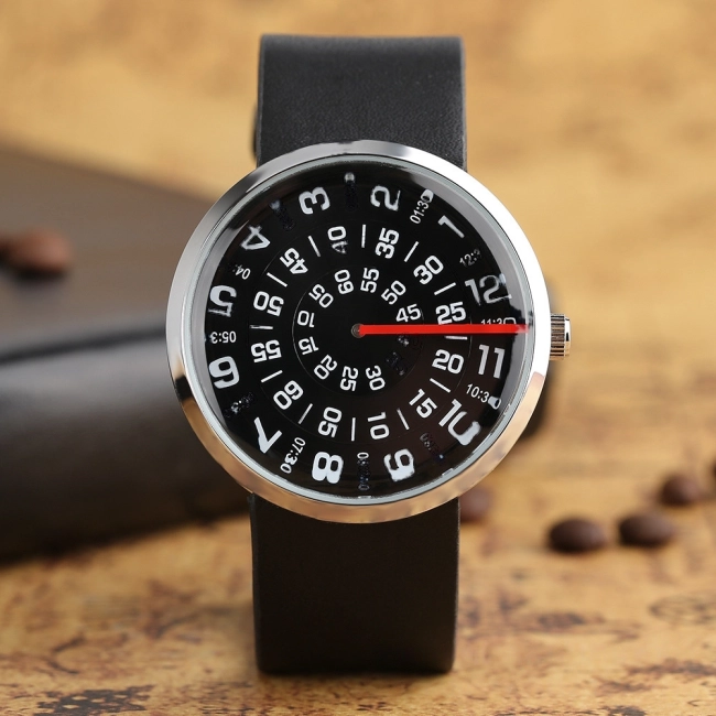 наручные часы с вращающимся циферблатом