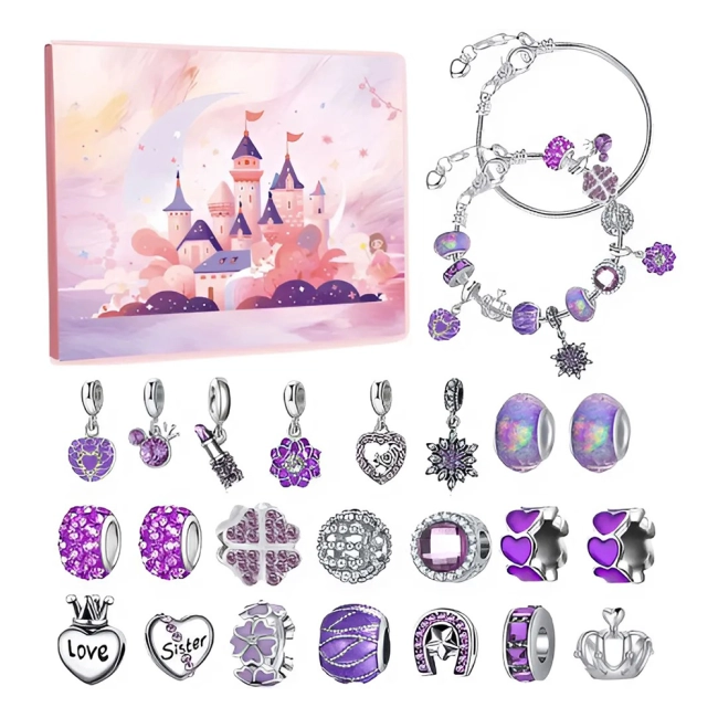 Адвент-календарь с украшениями