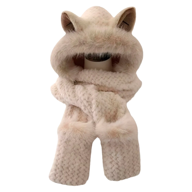 Купить женскую шапку-шарф