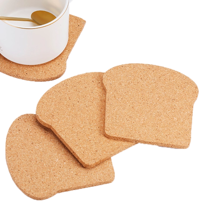 комплект подставок в виде тостов для кружек