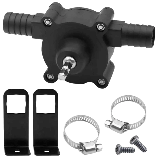 насадка на дрель для перекачки воды