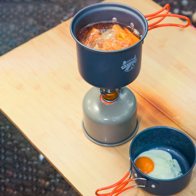 набір для приготування їжі для кемпінгу