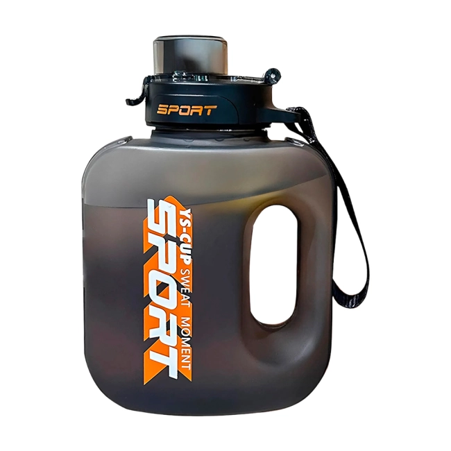 Спортивная бутылка с ручкой