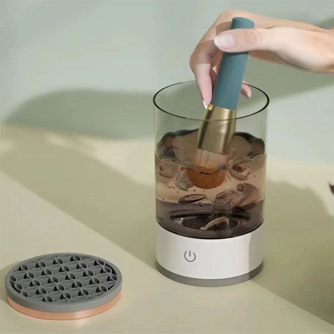 Автоматичний очисник пензлів для макіяжу