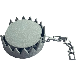 Подставка под горячую чашку в виде капкана подставка под горячую чашку