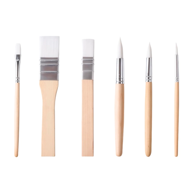 Набір пензлів для малювання фарбами