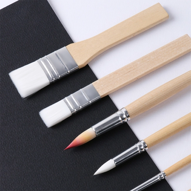 Комплект пензлів для малювання фарбами