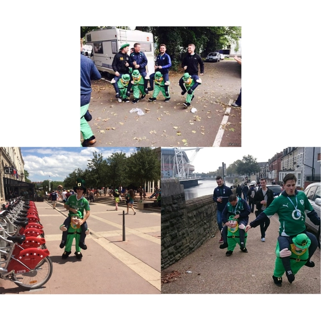 костюм лепрекона который несет тебя