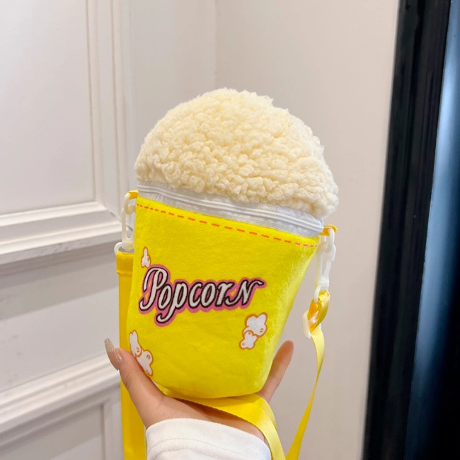 плюшевая мини сумка