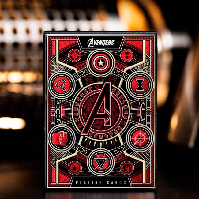 карты в стиле Marvel
