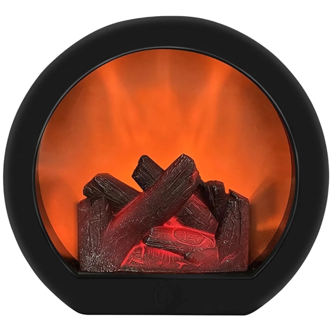 настольная имитация камина