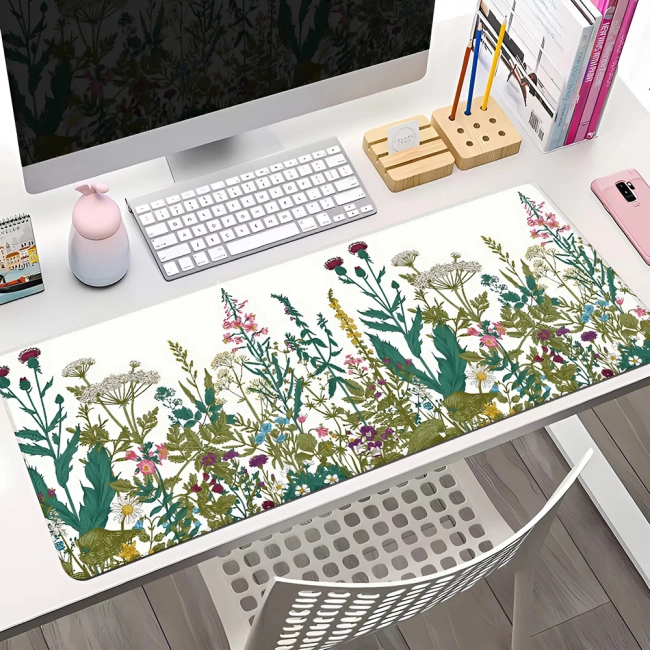 Коврик для мыши с цветами