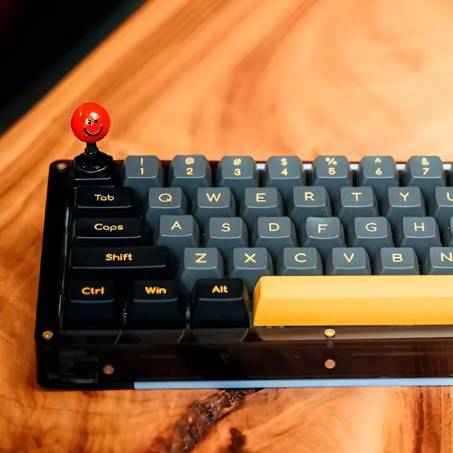 кнопка с наклейками