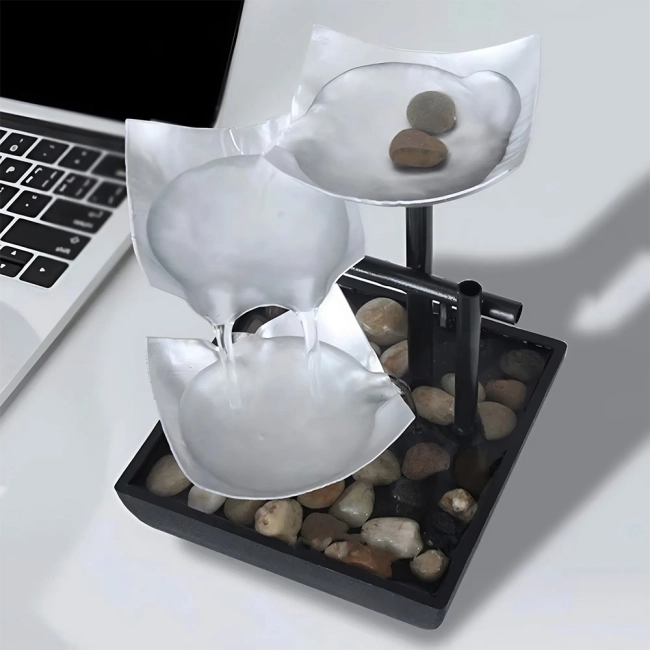 декор с водопадом