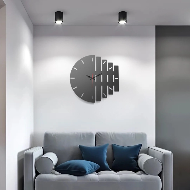 інтер'єрний настінний годинник