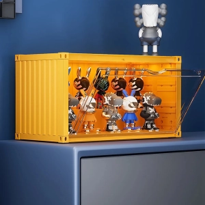 Органайзер для фигурок в виде контейнера с подсветкой органайзер для фигурок