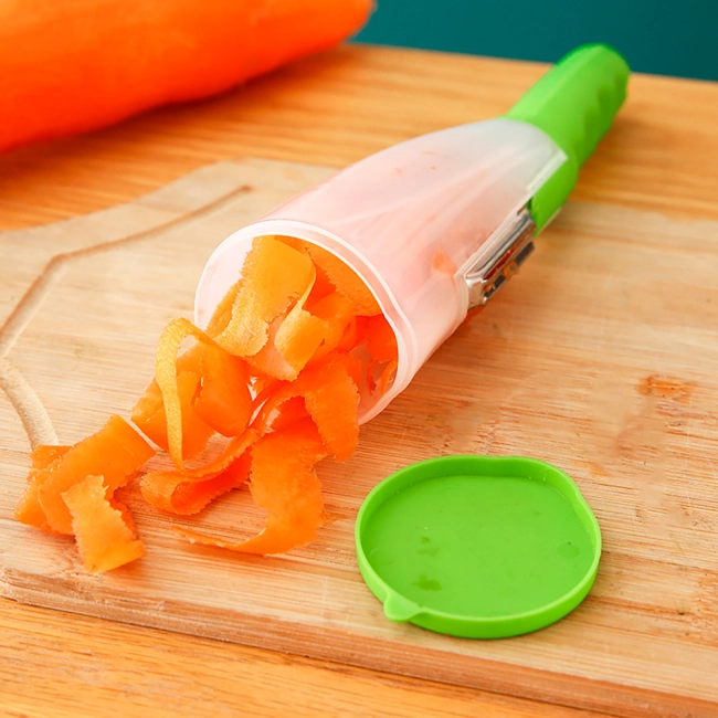 ніж для чищення овочів з контейнером