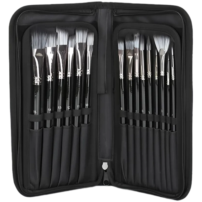 набор нейлоновых кистей