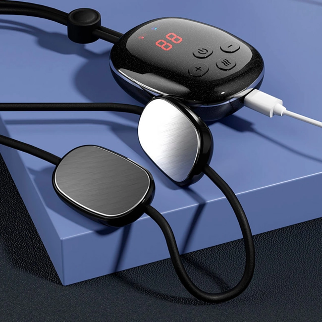 импульсный массажер на шею