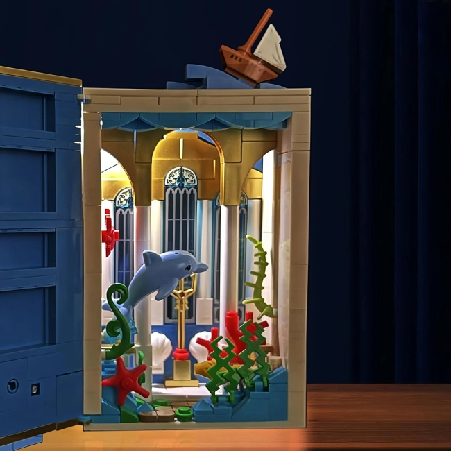 конструктор в виде книги русалочка