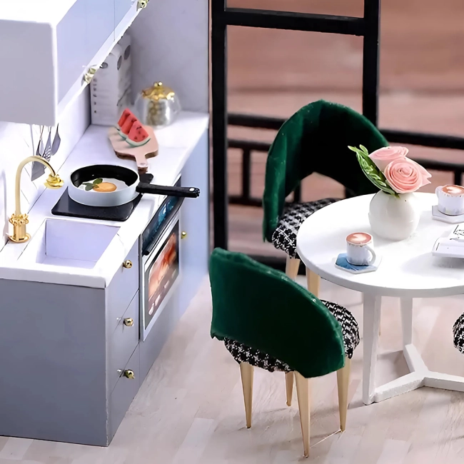 будиночок своїми руками зі світлом