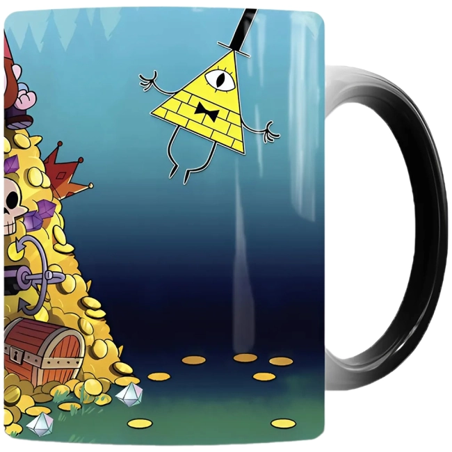 кружка з мультяшним малюнком