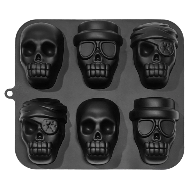 силіконова форма черепа