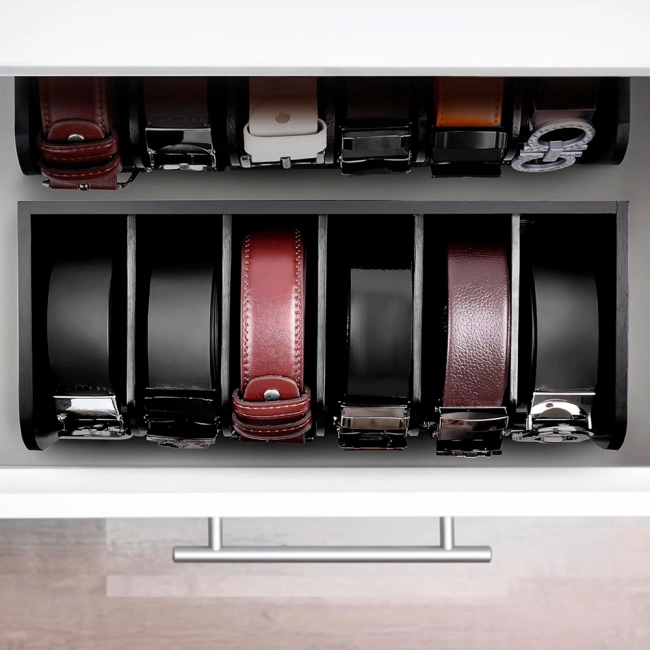 органайзер для ременів у ящик