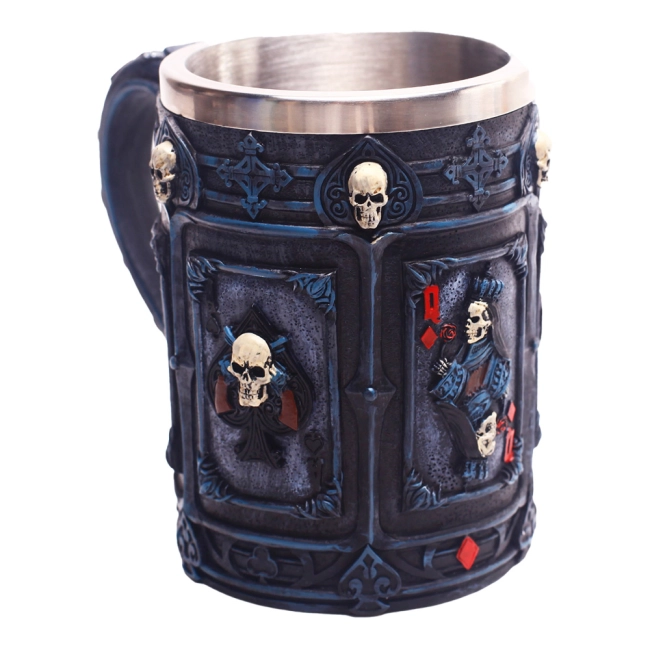 кружка в черепах