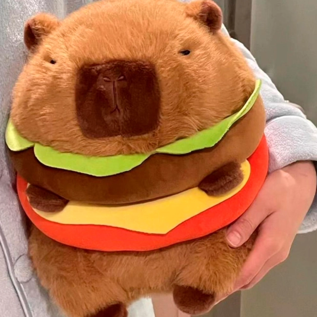 игрушка бургер капибара