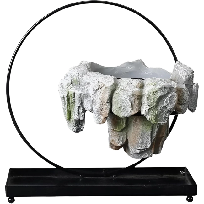 цветочный горшок с подставкой