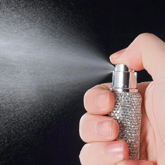 атомайзер для парфумів у стразах