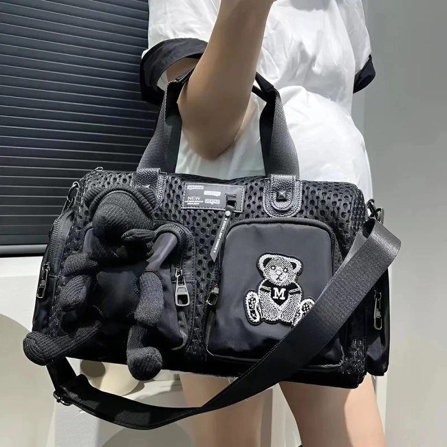 спортивна сумка з ведмедиком