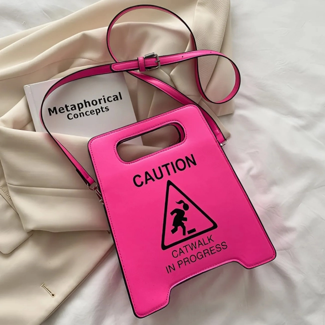 сумка осторожно мокрый пол