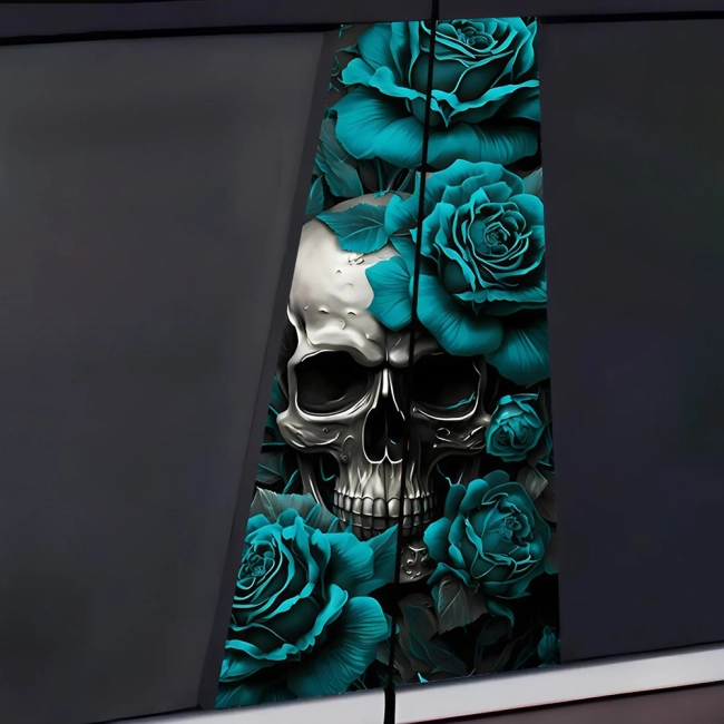 наклейки на стійки авто