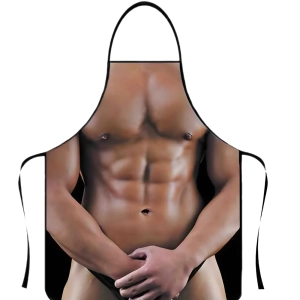 Чоловічий фартух з торсом чоловічий фартух