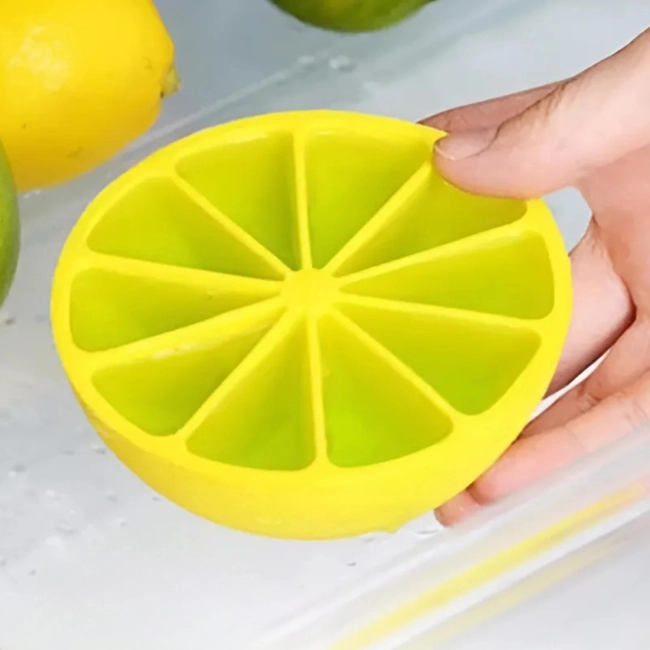 форма с дольками лимона