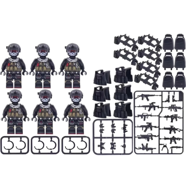 набір чоловічків конструкторів