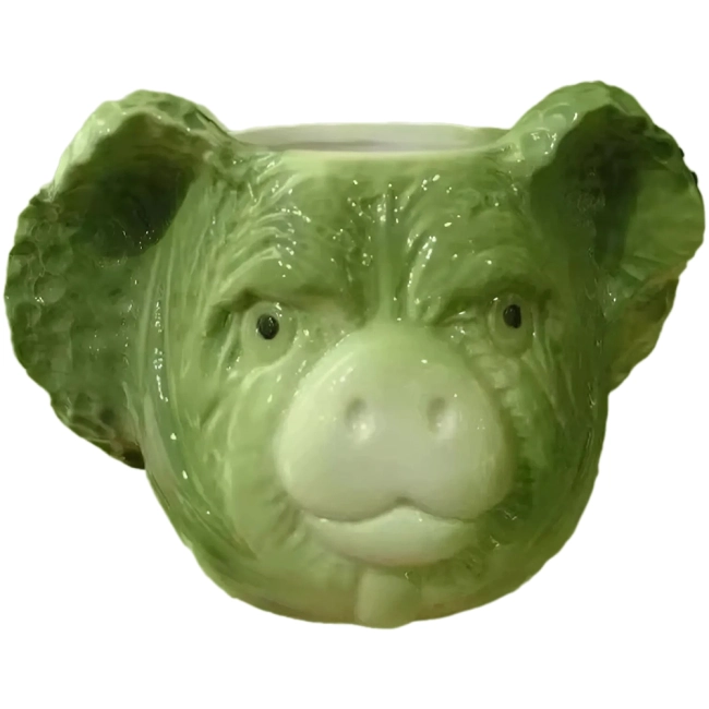 чашка свинка