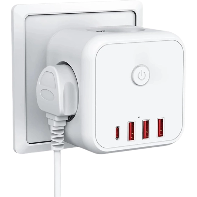 трійник розгалужувач з usb