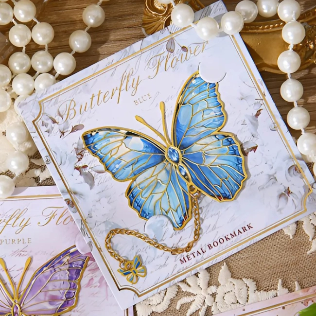 закладка у формі метелика