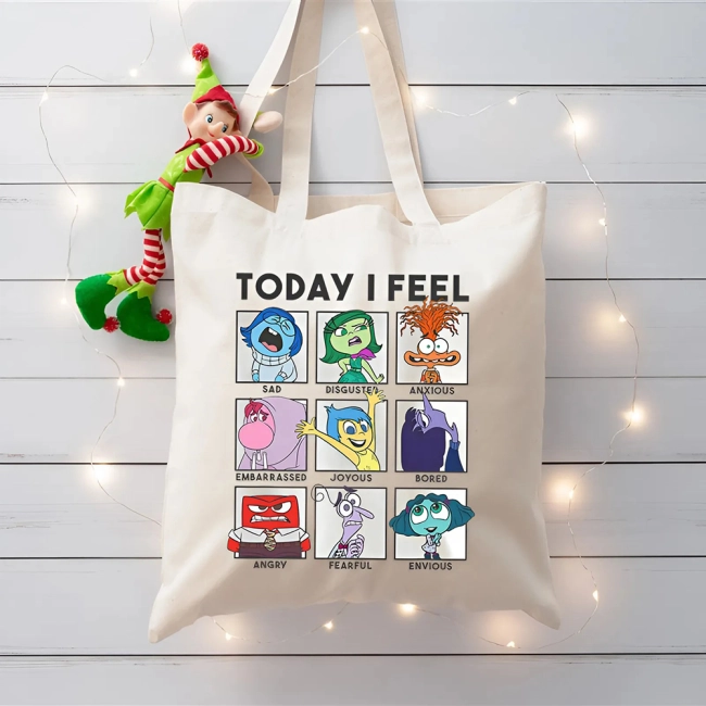 сумка-шоппер с принтом