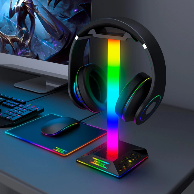 тримач з підсвічуванням для навушників