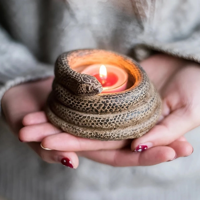 декоративный подсвечник на стол