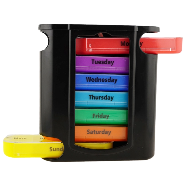 органайзер для приема таблеток на неделю