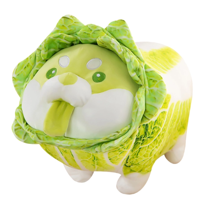 собака в виде капусты