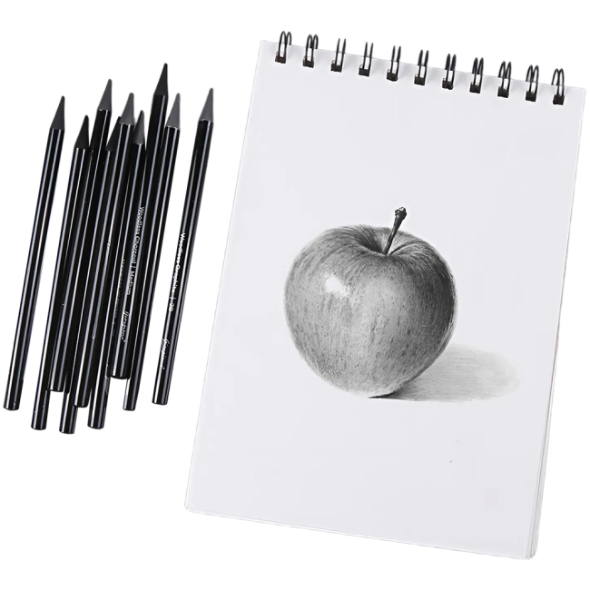 набор чернографитных карандашей