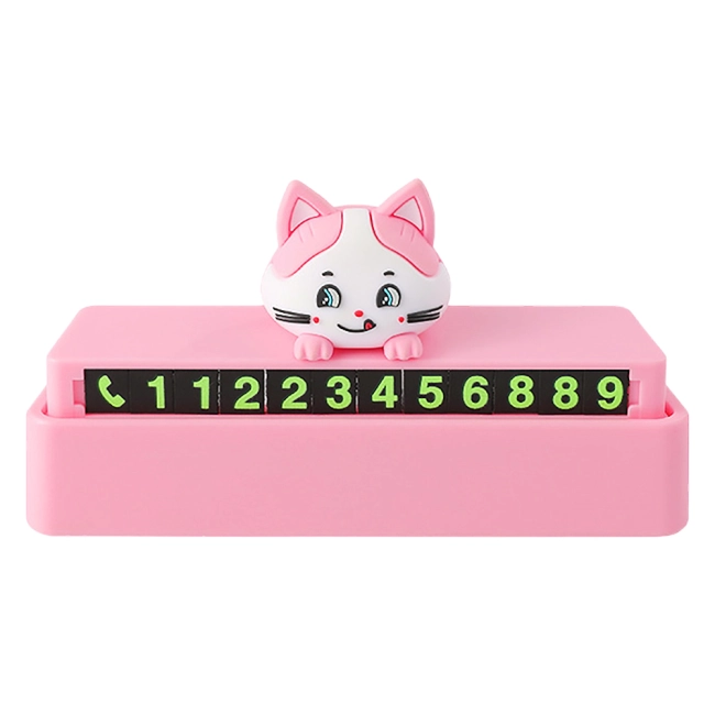 табличка-автовізитка з номером телефону для паркування