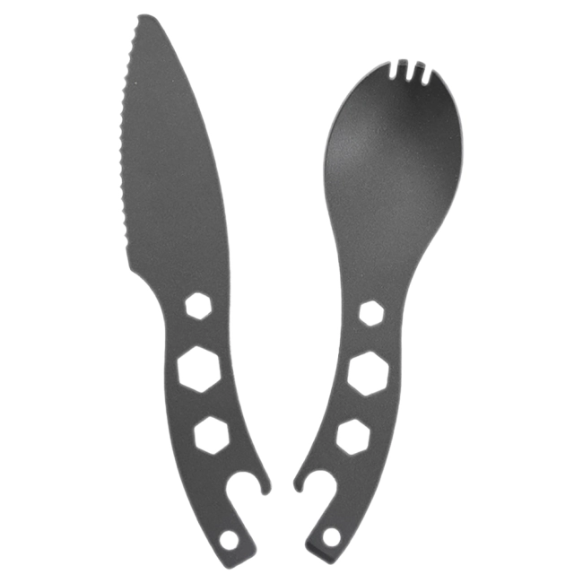 походный набор ложка и нож