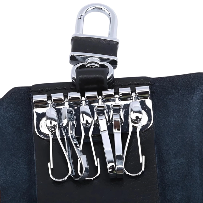 карманная ключница на карабине